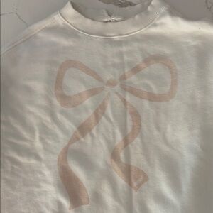 Bow Crewneck Sweatshirt